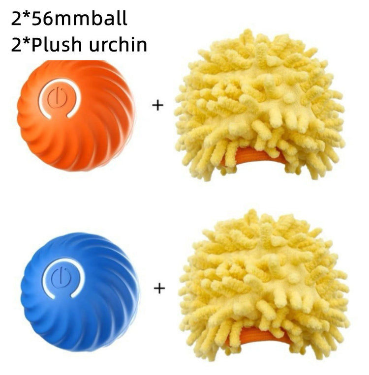 Pet Dog Rubber Ball Toys For Dogs Resistance To Bite Dog Chew Toys Puppy Pets Dogs Training Products BlueOrange2Urchin Set