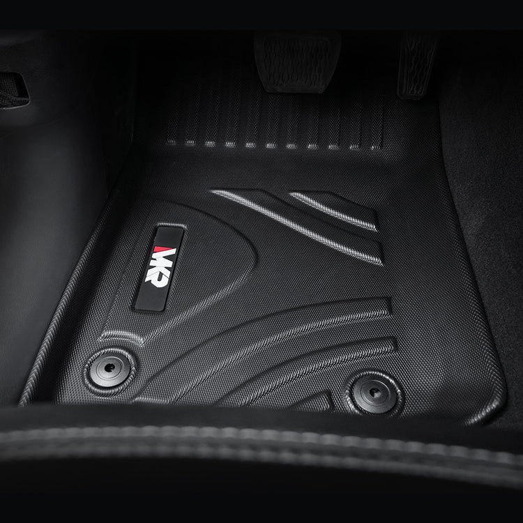 Car Floor Mats Trunk Mat Compatible With Wrangler JT 3D TPE Foot Covers All-weather Car Accessories