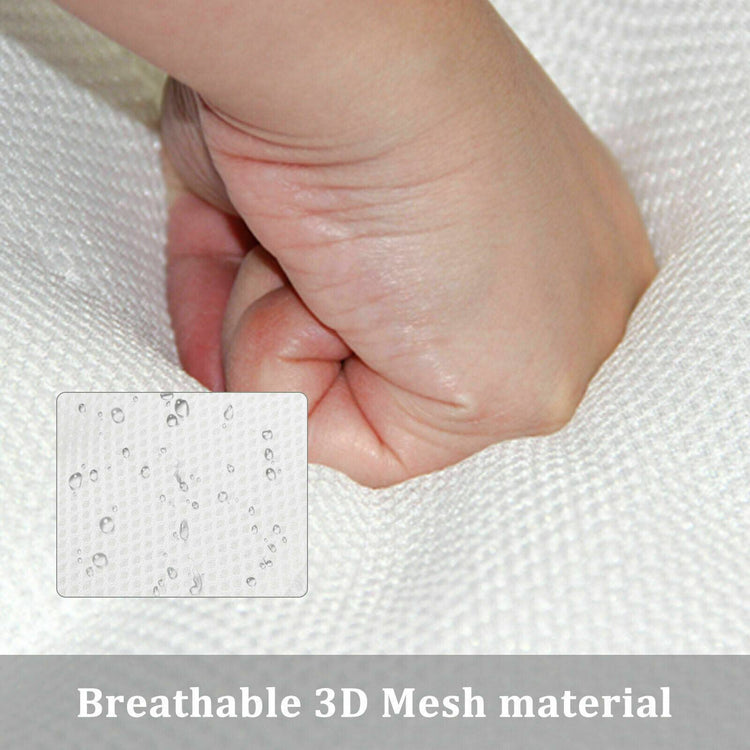 Mesh Bath Pillow Spa Breathable Bathtub Cushion Neck Back Support Tub Suction