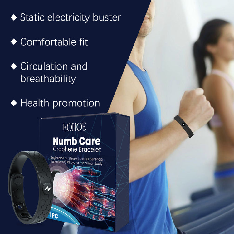EOHOE Graphene Bracelet Hand Daily Decoration Portable Body Care Wrist Bracelet