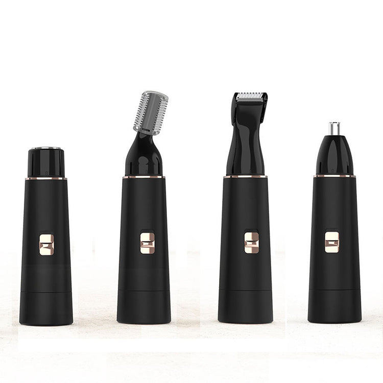 4 In 1 Facial Eyebrow Hair Epilator Remover Tool Device Painless Electric Shaver For Women