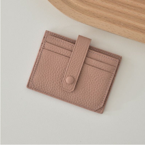 Ultra-thin Card Holder Women's South Korea Multi-card-slot