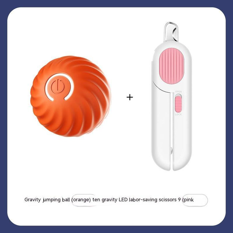 Pet Dog Rubber Ball Toys For Dogs Resistance To Bite Dog Chew Toys Puppy Pets Dogs Training Products Orange Ball Pink Scissors