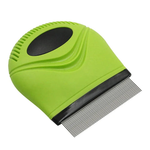 Pet Life 'Grazer' Handheld Travel Grooming Cat And Dog Flea And Tick Comb