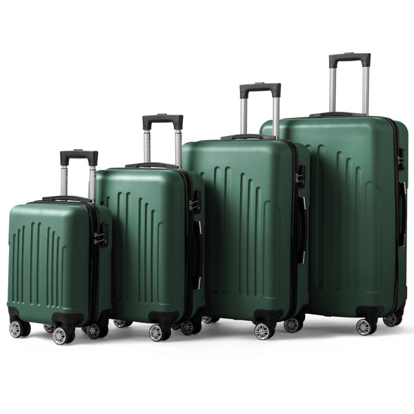 Vertical Stripe Four In One Suitcase