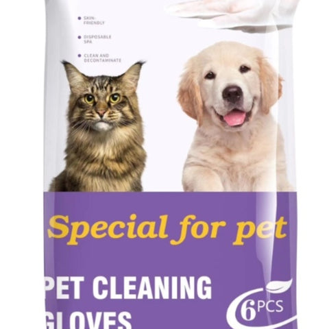 PET Cleaning Deodorizing Bathing Wipes ForDogs And Cats, Nourish Fur Coconut OilGrooming Wipes For Dogs, Pet Cleaning GlovesWipes For Daily Care And Traveling.Hypoallergenic