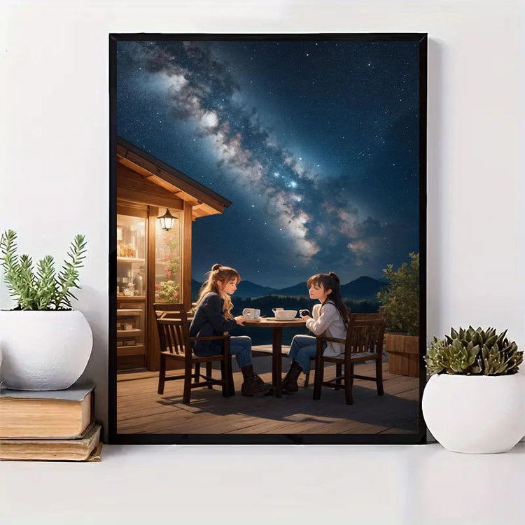 5DDIY Diamond Painting Set - Full Diamond Round Water Diamond Art