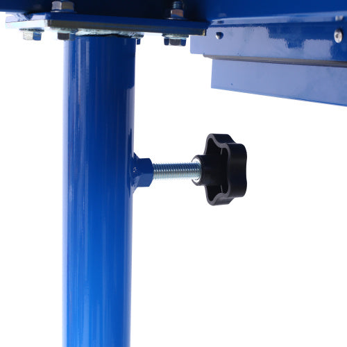 Adjustable Tear Down Work Table With Drawer For Garages, Repair Shops, And DIY, Portable, 4 2.5 Swivel Casters, 220 Pound Capacity, Rubber Corners, Heavy Duty Steel,