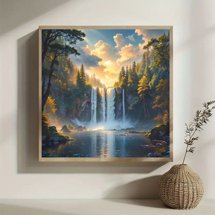 5DDIY Diamond Painting Set Full Diamond Round Water Diamond Art