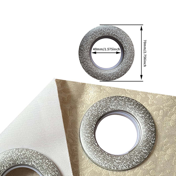 2 Panels European Style High-end Luxury Embroidered Curtains For Modern Bedroom, Without Valance