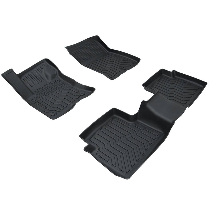 Car Floor Mats TPE Rubber For 21-22 Ford Bronco Sport & 22-23 Maverick
