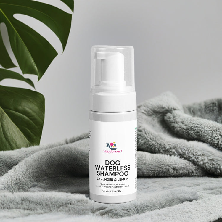 Dog Waterless Shampoo No Rinse, Easy Clean Coat Formula For Pets