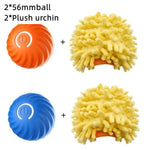 Pet Dog Rubber Ball Toys For Dogs Resistance To Bite Dog Chew Toys Puppy Pets Dogs Training Products BlueOrange2Urchin Set