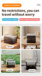 Wireless Charging Battery Driven 304 Stainless Steel Cat Automatic Induction Pet Water Fountain