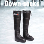 Camping Down Socks Kamperbox Sleeping Bag Down Boots - Prohibited Sales Platform - Temu
