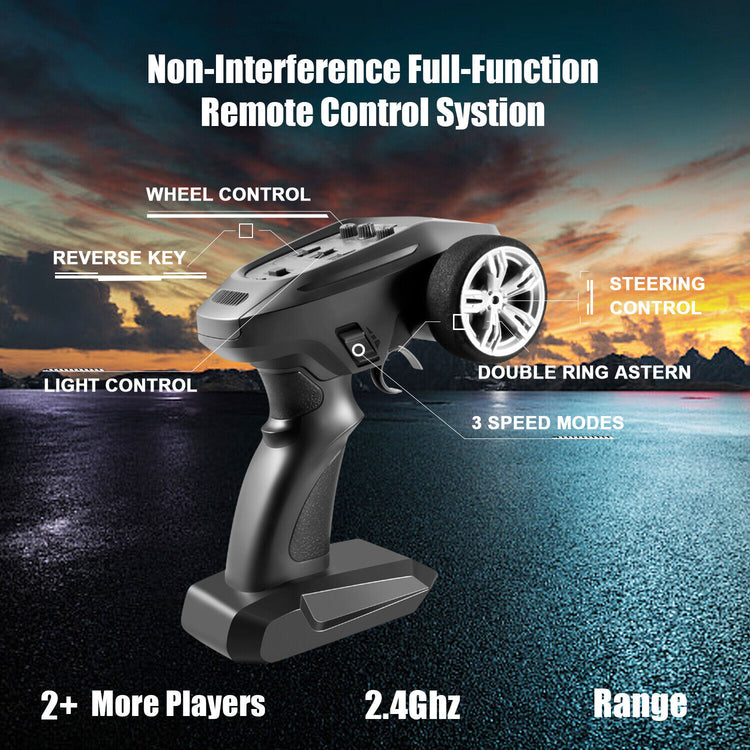 4DRC 1-10 Scale RC Car RC Auto Brushed Moster Truck Remote Control Car Off Road