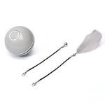LED Laser Electronic Rolling Pet Funny Cat Toy Ball GaryRecharge