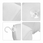 Mesh Bath Pillow Spa Breathable Bathtub Cushion Neck Back Support Tub Suction