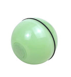 LED Laser Electronic Rolling Pet Funny Cat Toy Ball USB Green