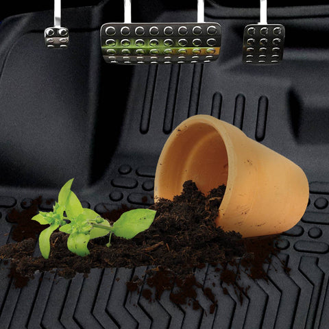 TPE Rubber Car Floor Mats All-Weather For 18-21 Accord