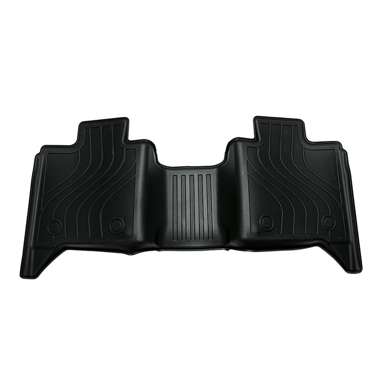 All-Weather TPE Front And Rear Row Floor Liners Floor Mats Fit For Toyota Tundra CrewMax Cab 2022-2025, Custom Fit Tundra Car Mats 20484