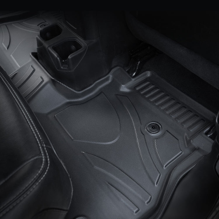 Car Floor Mats Trunk Mat Compatible With Wrangler JT 3D TPE Foot Covers All-weather Car Accessories