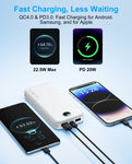 With AC Socket For Fast Charging, It Comes With A Dual-wire Digital Display Power Bank
