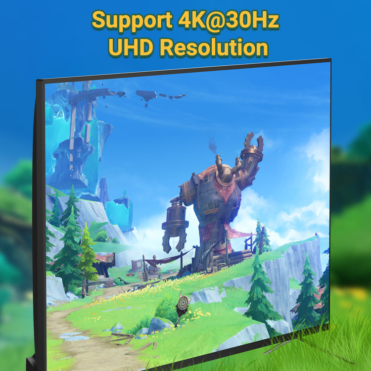 3-in-1 Portable TV Dock With 4K HDMI USB 3.0 Port USB C PD Charging,Travel Docking Station Replacement For