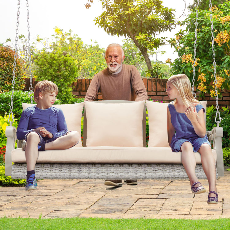 Porch Swing Basket