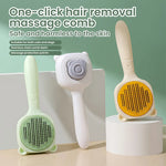 Pet Spray Comb, One-key Spray, Deep Hair Removal, Multi-functional Care, One Comb For Multiple Purposes, Suitable For A Variety Of Pets
