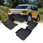 Car Floor Mats TPE Rubber For 21-22 Ford Bronco Sport & 22-23 Maverick