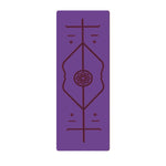 Non Slip TPE Yoga Mat Position Line Beginner