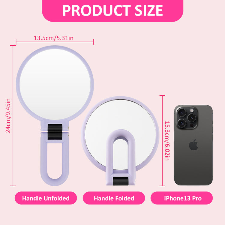 Handle Mirror Purple