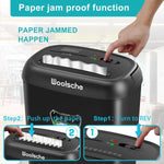 Paper Shredder, 14-Sheet Cross-Cut, 6.6 Gallon Wastebasket, P-4 Security Level, 3 Modes Design - Jam-Proof Heavy-Duty Shredder For Home And Office, FBA Shipping
