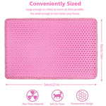 Double Layer Rice Shaped Cat Litter Pad