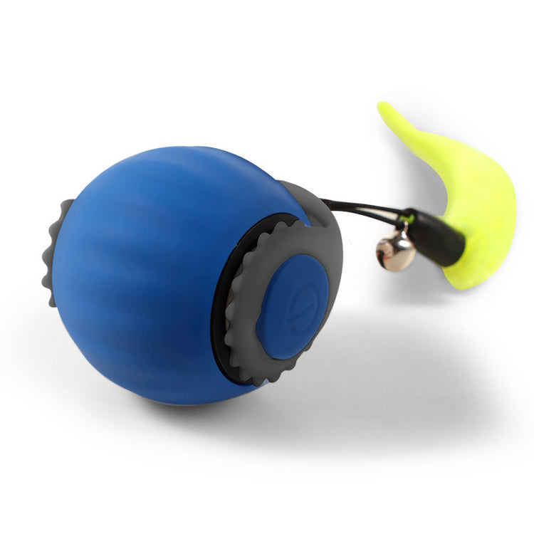 Pet With Gravity Sudden Ball Cat Toy Ball Automatic Funny Cat Blue Upgraded Gun Grip