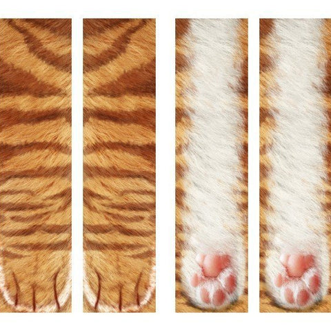 3D Animal Paw Socks Cute Cat Claws Socks Unisex Long Socks