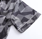 Men S Ice Silk Double Short Suit