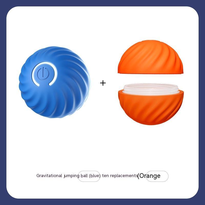 Pet Dog Rubber Ball Toys For Dogs Resistance To Bite Dog Chew Toys Puppy Pets Dogs Training Products Blue Ball Orange Replacement
