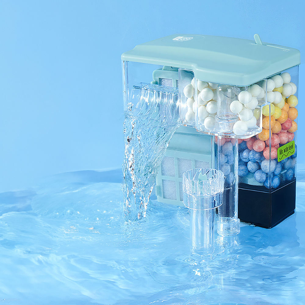 Nepall Circulating Water Purification Fish Tank Filter External Waterfall Aquarium Filter Large Capacity Filter Box