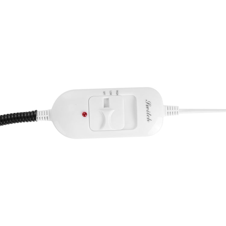 1Pc Pet Heating Pad Dog Cat Electric Heating Mat Waterproof Adjustable Warming Blanket With Chew Resistant Steel Cord Case