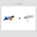 Cute Bird Design Cat Teaser Toy, SimulationParrot Cat Teaser Toy, Interactive Cat Teaser Toy,Pet Supplies Catbirdtoy Catnip