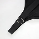 Women's One Piece Swimsuits Tummy Control Bathing Suits V Neck Criss Cross Ruched Push Up Slimming Swimwear