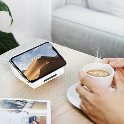 1Pc 10400mAh Qi Wireless Charging Power Bank  For IOS Phone XS MAX XR Galaxy S10 S9 Note 9