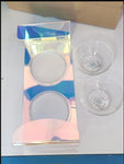 Acrylic Pet Dazzling Bowl Food Basin Small Dog