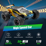 4DRC 1-10 Scale RC Car RC Auto Brushed Moster Truck Remote Control Car Off Road