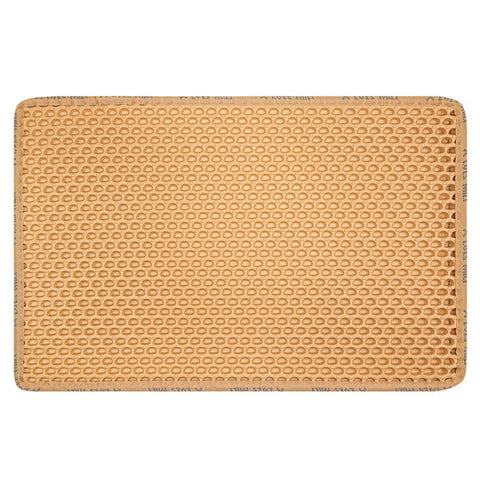 Double Layer Rice Shaped Cat Litter Pad
