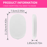 Portable Flip White Makeup Mirror