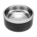 Dog Bowl, Stainless Steel Dog Food And Water Bowl With Non Slip Quiet Bottom, Easy To Clean, Dishwasher Safe, 42oz