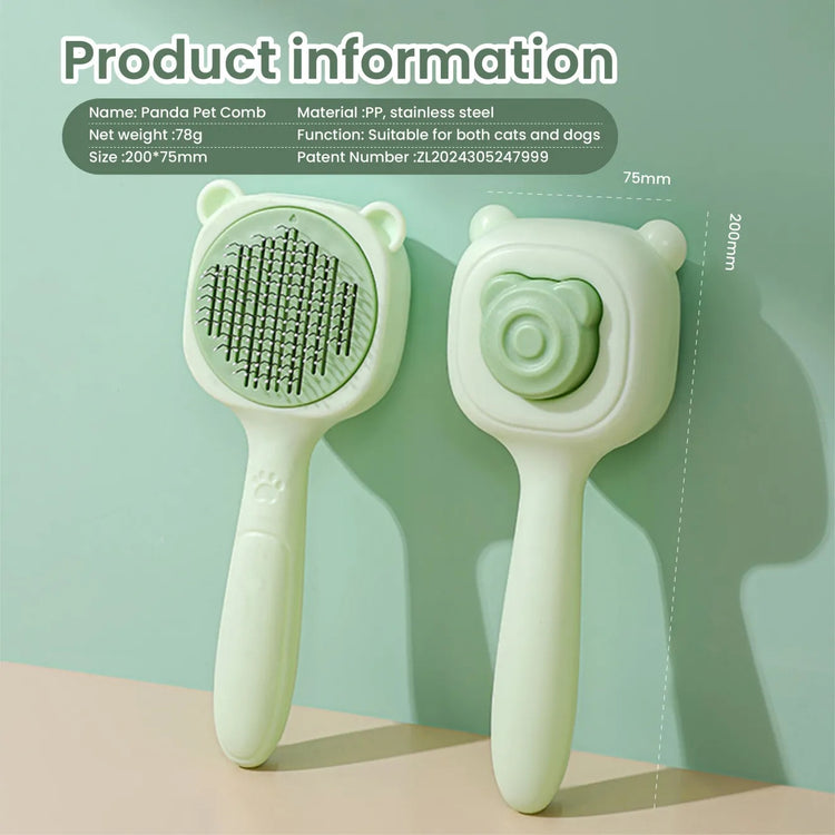 Pet Spray Comb, One-key Spray, Deep Hair Removal, Multi-functional Care, One Comb For Multiple Purposes, Suitable For A Variety Of Pets